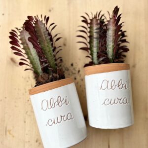 Vaso “abbi cura”